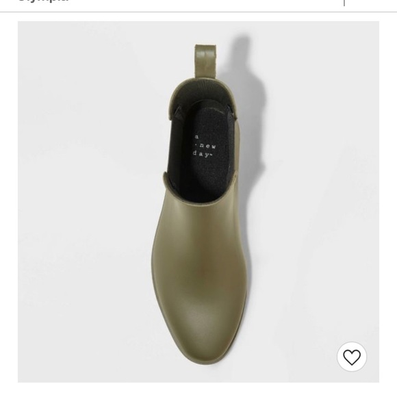 Green Chelsea Rain boots - Picture 3 of 3